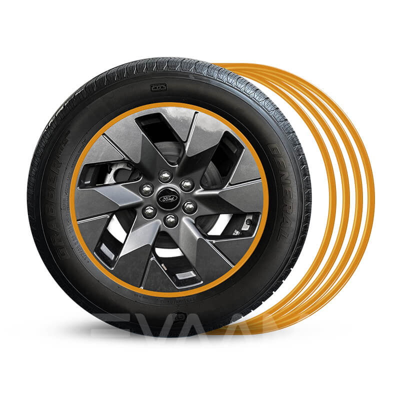 EVAAM™ UPGRADE! Wheel Rim Protector For Chevy Bolt EV/EUV (4 PCS) - EVAAM