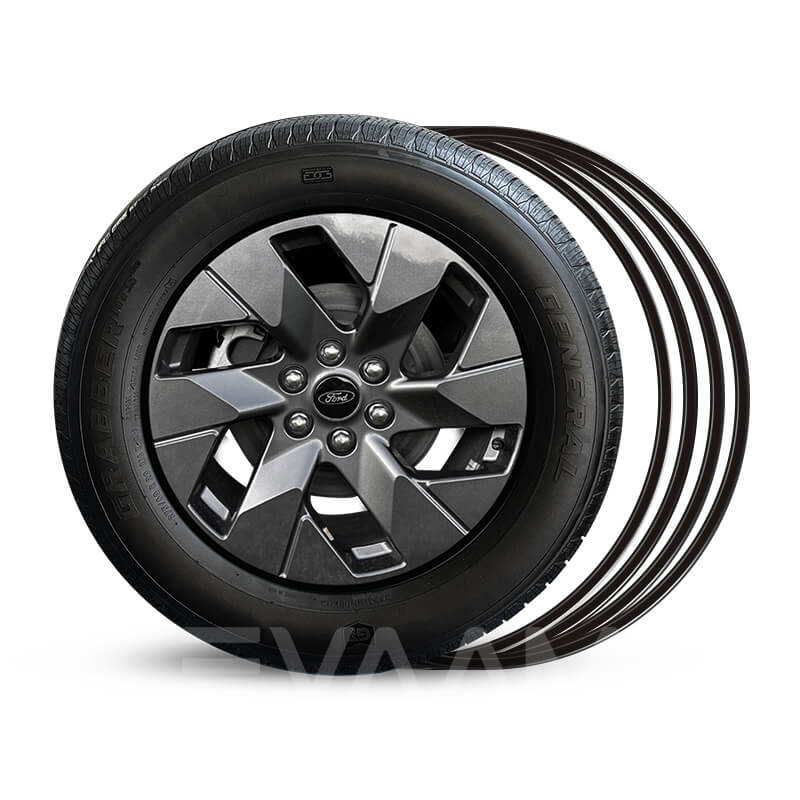 EVAAM™ UPGRADE! Wheel Rim Protector for Ford F-150 Lightning (4 PCS) - EVAAM