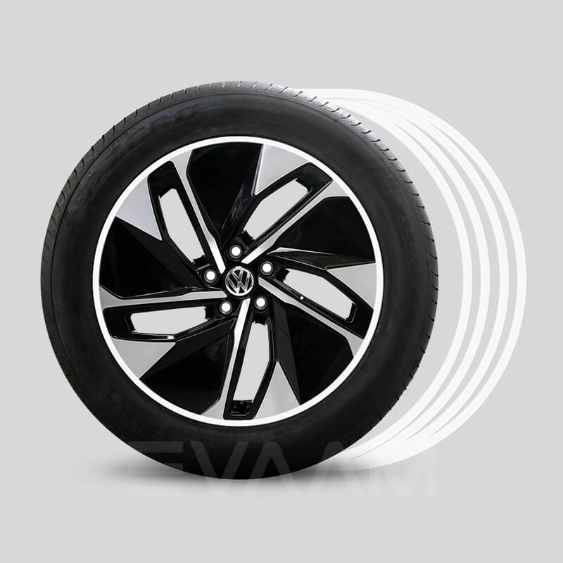 EVAAM™ UPGRADE! Wheel Rim Protector for Volkswagen ID.4 (4 PCS) - EVAAM