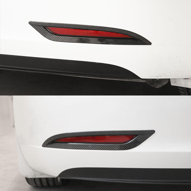 EVAAM Fog Light Rear Taillights Cover for Model 3 Accessories - EVAAM