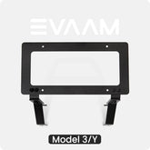 EVAAM™ No Drill Front License Plate Mount For Model 3/Y Accessories - EVAAM