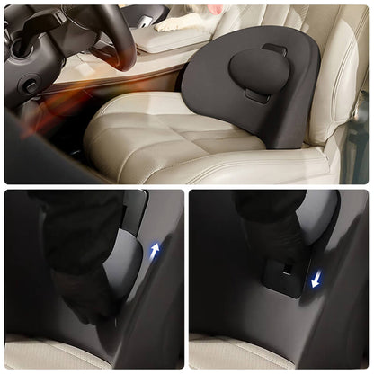 EVAAM™ Height Adjustable Lumbar Pillow for Tesla Accessories - EVAAM