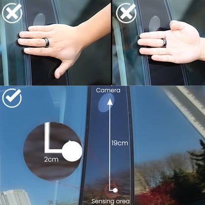 EVAAM Customized Tesla Smart Ring for Model 3/Y Accessories - EVAAM