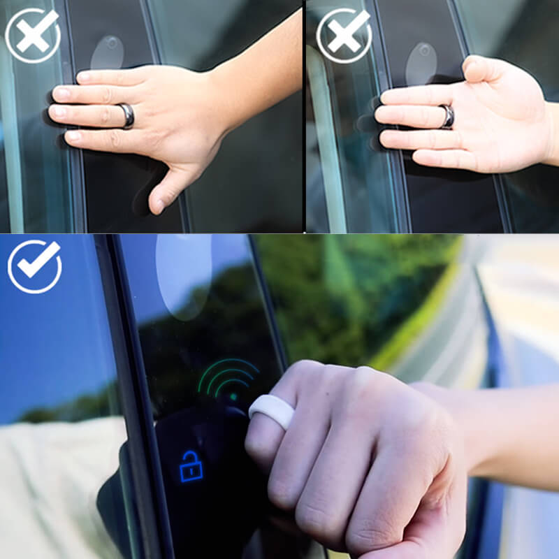 EVAAM® Customized Tesla Ring Key / Key Fob / Key Card Replacement