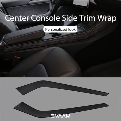 EVAAM Model Y Carbon Fiber Style Accessories for Model Y Accessories - EVAAM