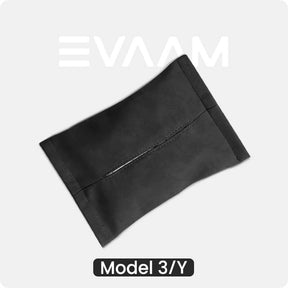 EVAAM™ Nubuck Tissue Box for Tesla Model 3/Y Accessories - EVAAM