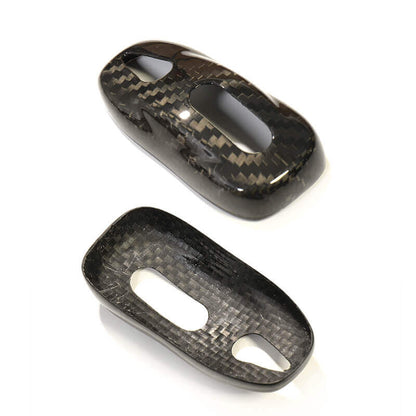 EVAAM Real Carbon Fiber Key Fob Cover for Model 3/Y Accessories - EVAAM