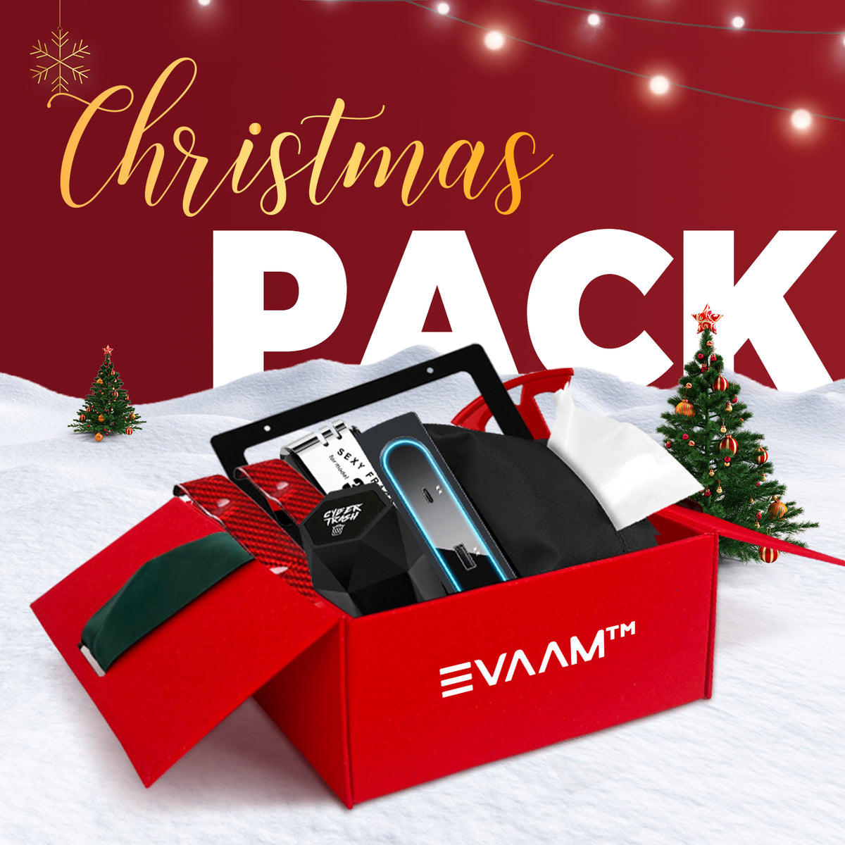 EVAAM™ Christmas Box Kit For Tesla Model 3/Y Accessories - EVAAM