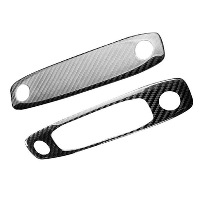 EVAAM Gloss Real Carbon Fiber Reading Light Cover for Model 3/Y 2017-2022 - EVAAM