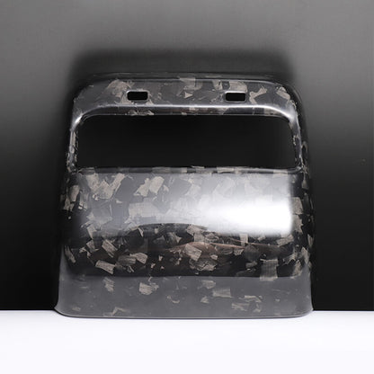EVAAM Forged Real Carbon Fiber Rear AC Vent Cover for Model 3 2017-2022 - EVAAM