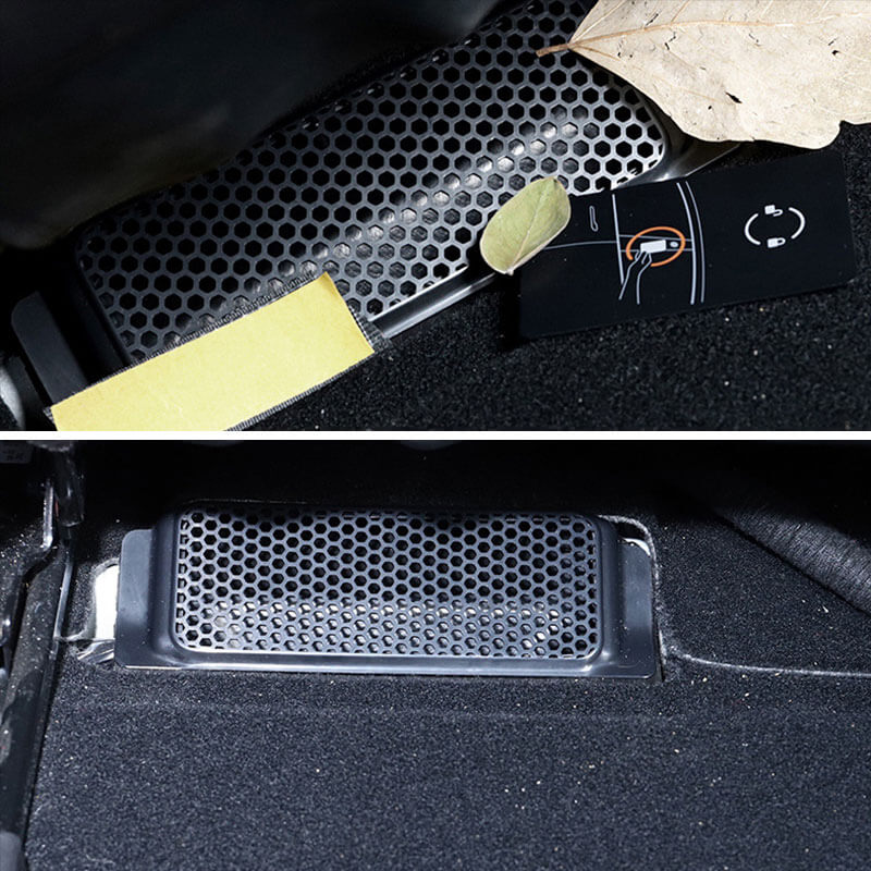 EVAAM Backseat Air Vent Cover for Model 3 Accessories - EVAAM