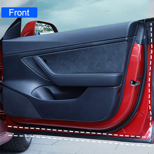 EVAAM® Car Door Seal Strip Kit Soundproof Rubber for Tesla Model S/3/X