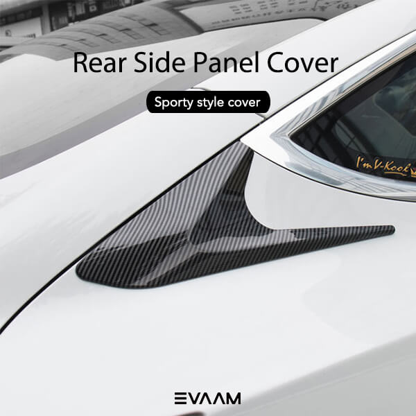 EVAAM Model 3 Carbon Fiber Style Accessories for Model 3 Accessories - EVAAM