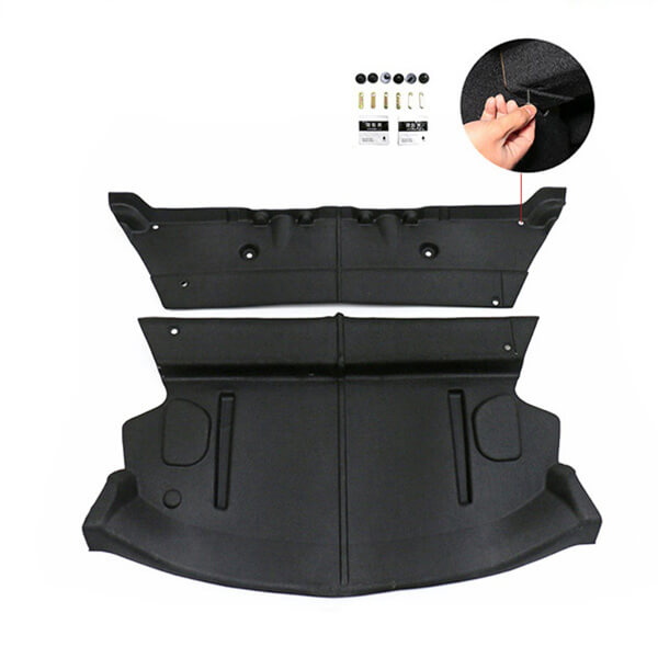 tesla accessories model 3 rear trunk soundproof mat