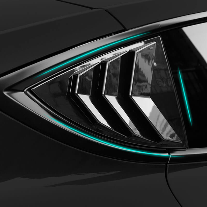 EVAAM Rear Corner Window Protector for Model 3/Y Accessories - EVAAM