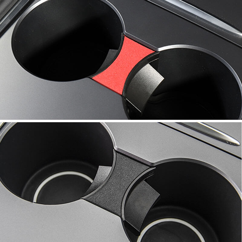 EVAAM® Tesla Cup Holder Insert & Transparent Key Protector for