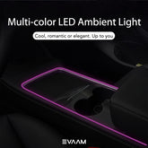 EVAAM Multi-color LED Ambient Light For 2021  Model 3/Y Accessories - EVAAM