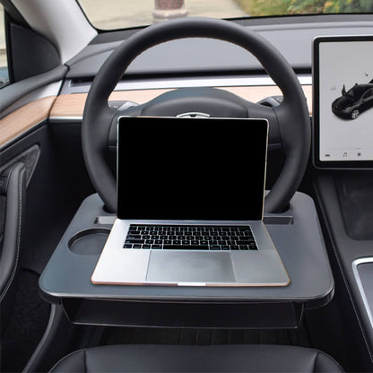 EVAAM 2022 Multifunctional Steering Wheel Tray for Model 3/Y Accessories - EVAAM