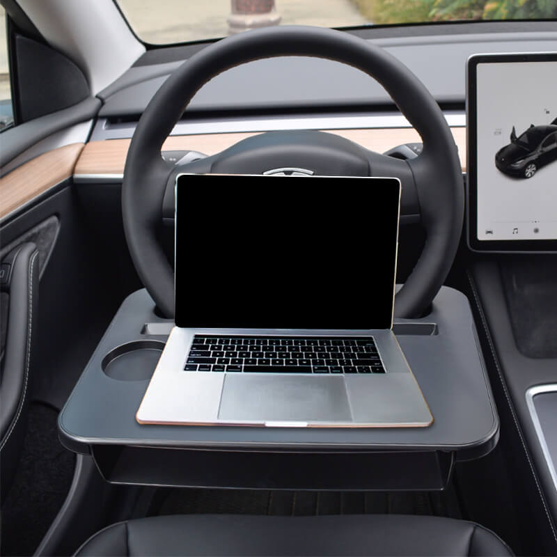 EVAAM 2022 Multifunctional Steering Wheel Tray for Model 3/Y Accessories - EVAAM