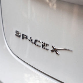 EVAAM™ SpaceX Emblem for Tesla Accessories - EVAAM