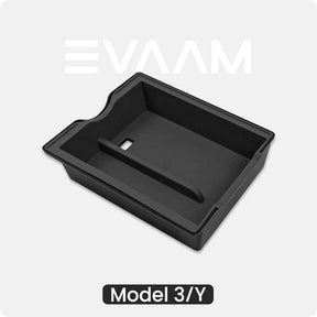 EVAAM™ Upgraded Sliding Center Console Double-layer Tray for Model 3/Y Accessories - EVAAM