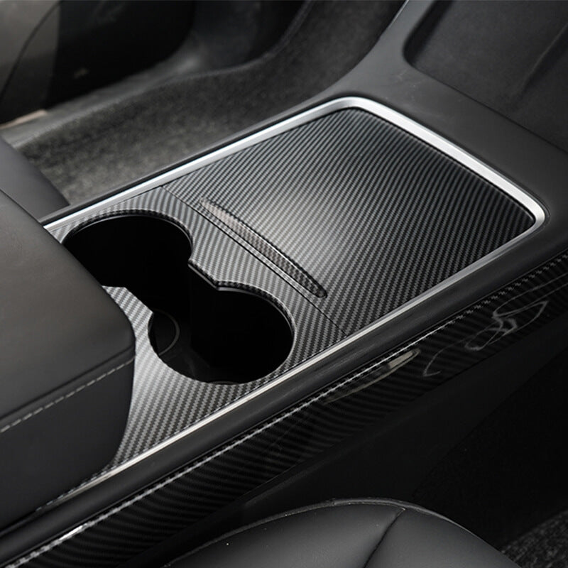 EVAAM™ Carbon Fiber Pattern Center Console Cover for Model 3/Y 2021-2023 Accessories - EVAAM
