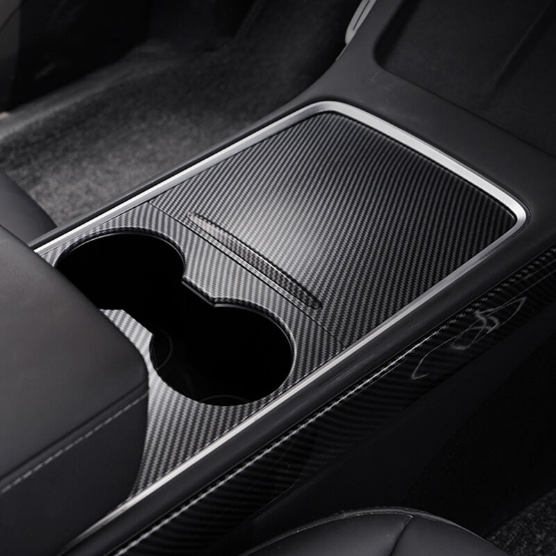 EVAAM™ Carbon Fiber Pattern Center Console Cover for Model 3/Y 2021-2023 Accessories - EVAAM