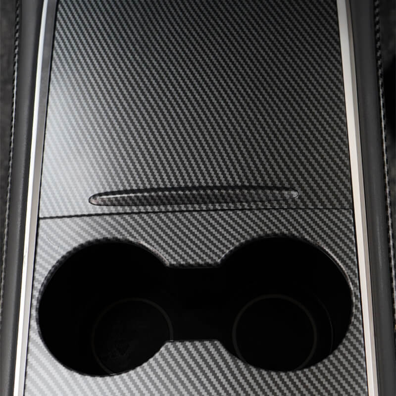 EVAAM™ Carbon Fiber Pattern Center Console Cover for Model 3/Y 2021-2023 Accessories - EVAAM