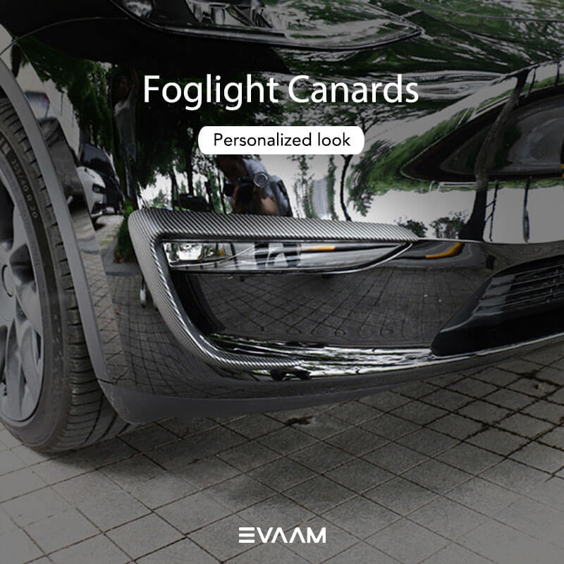 EVAAM Model Y Carbon Fiber Style Accessories for Model Y Accessories - EVAAM
