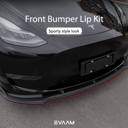 tesla accessories model y front bumper lip