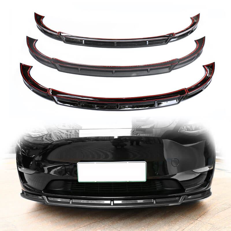 EVAAM® Front Bumper Splitter Lip Protection For Tesla Model Y