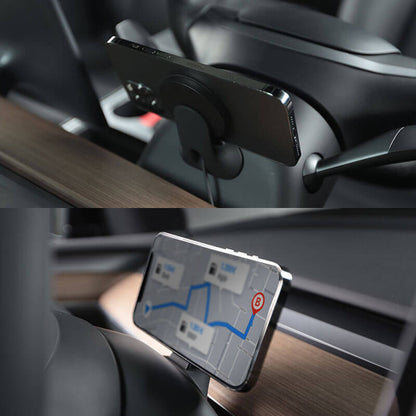 EVAAM Wireless Charger Phone Holder For Model 3/Y Accessories - EVAAM