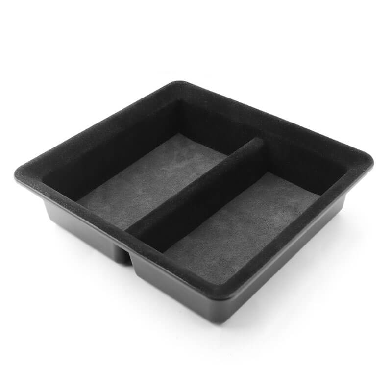 Alcantara Sliding Center Console Tray for Model 3/Y Accessories - EVAAM