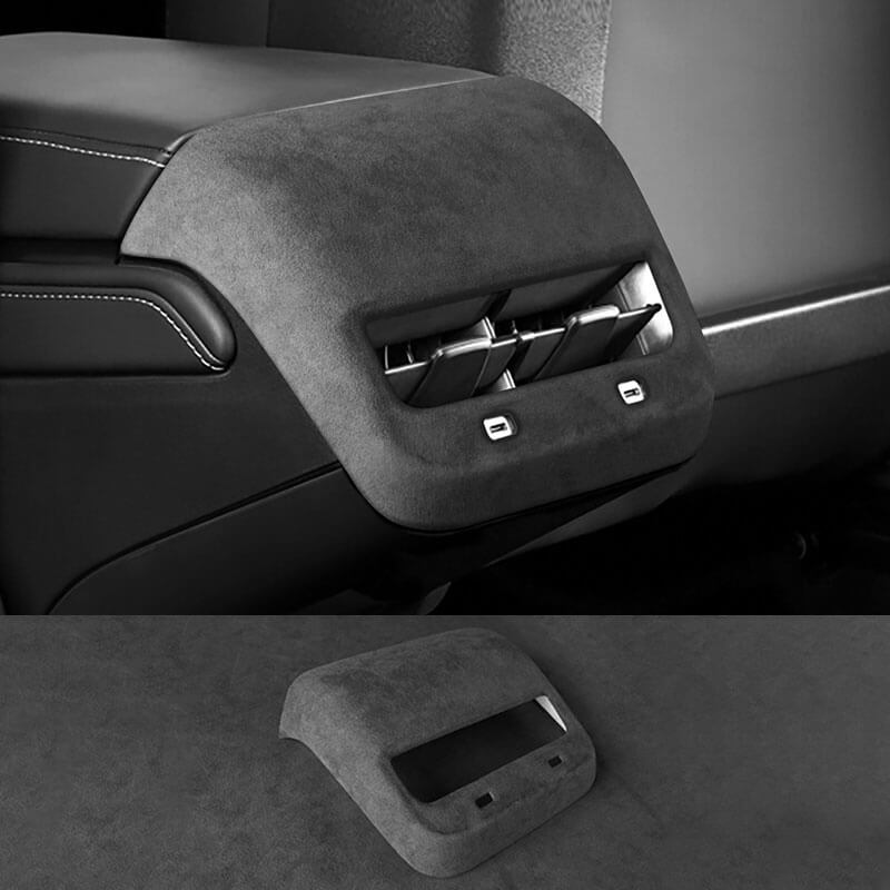 EVAAM Alcantara Rear AC Vent Cover For Model 3/Y Accessories - EVAAM
