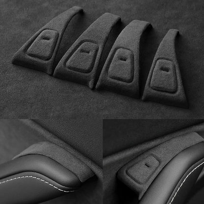 EVAAM Alcantara Window Switch Button Cover for Model 3/Y Accessories - EVAAM