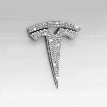 tesla diamond rear decorative sticker