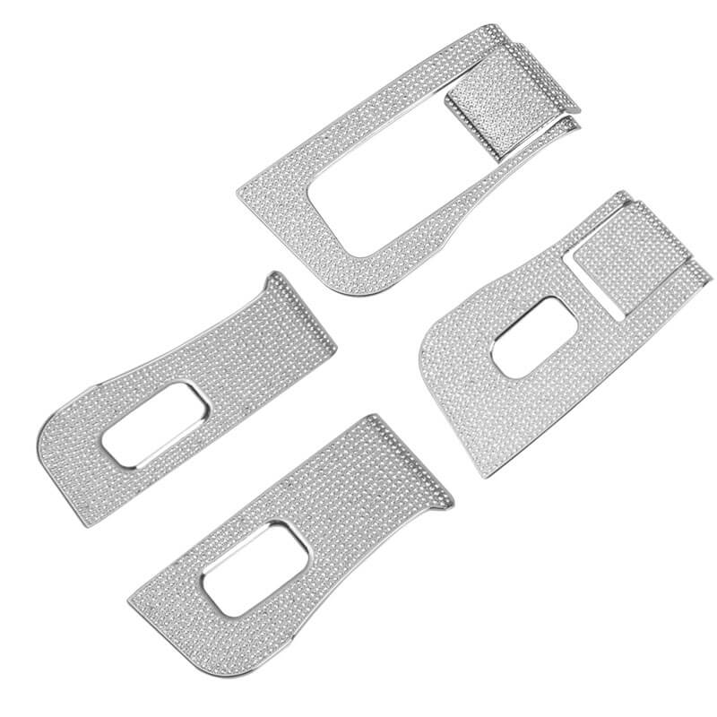 EVAAM Bling Diamond Window Switch Button Cover for Model 3/Y Accessories - EVAAM