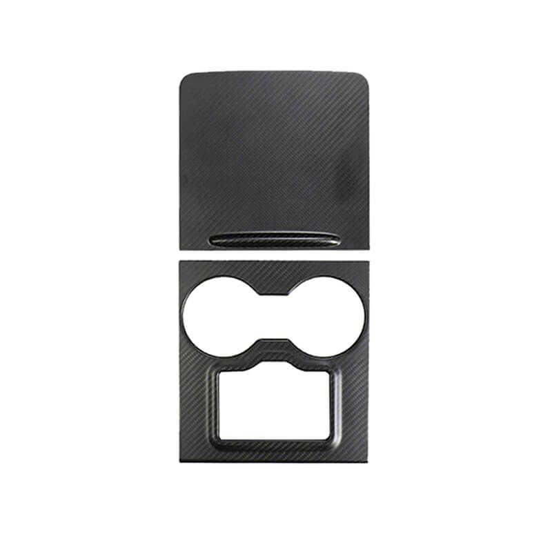 EVAAM Matte Real Carbon Fiber Center Console Cover for Model 3/Y 2021-2022 - EVAAM