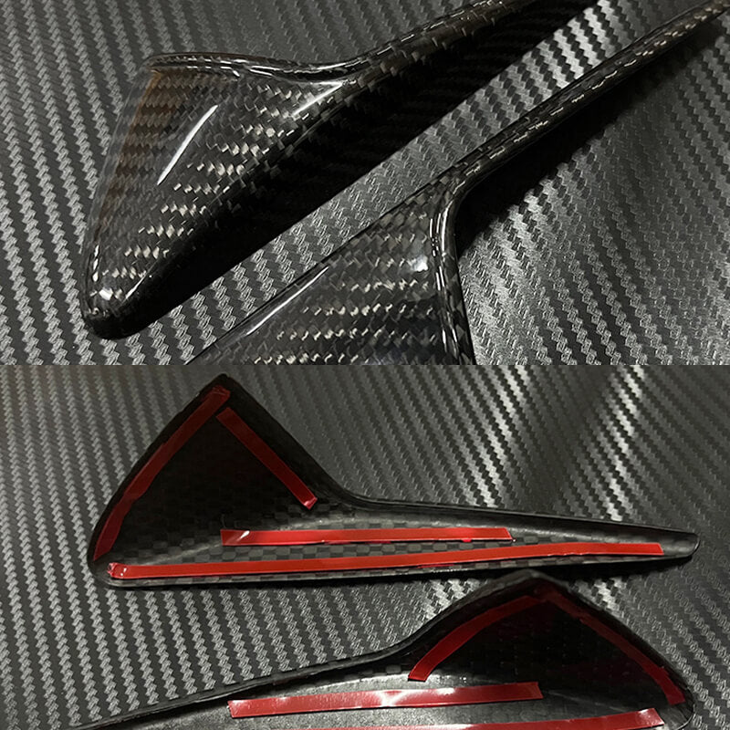 EVAAM Gloss Real Carbon Fiber Turn Signal Cover for Model 3/Y 2021-2022 - EVAAM