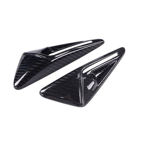 EVAAM Gloss Real Carbon Fiber Turn Signal Cover for Model 3/Y 2021-2022 (2Pcs) - EVAAM