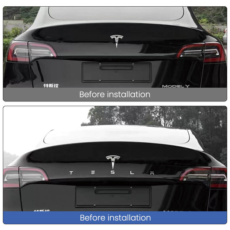 Spigen DuraPro EZ Fit Tesla Logo Decal Designed for Model 3 Car Emblem  Overlay