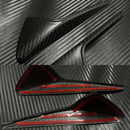EVAAM Matte Real Carbon Fiber Turn Signal Cover for Model 3/Y 2021-2022 - EVAAM