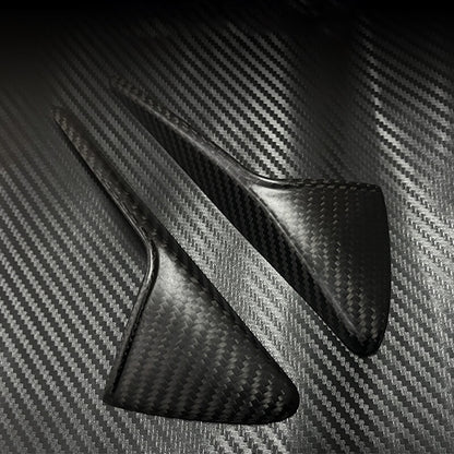 EVAAM Matte Real Carbon Fiber Turn Signal Cover for Model 3/Y 2021-2022 - EVAAM