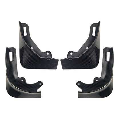 EVAAM Carbon Fiber Style Mud Flaps for Model 3/Y 2017-2022 - EVAAM