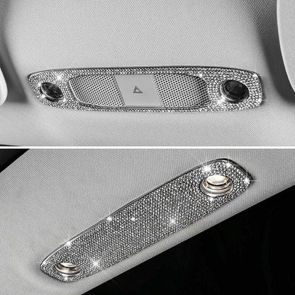 EVAAM Bling Diamond Reading Light Cover for Model 3/Y Accessories - EVAAM