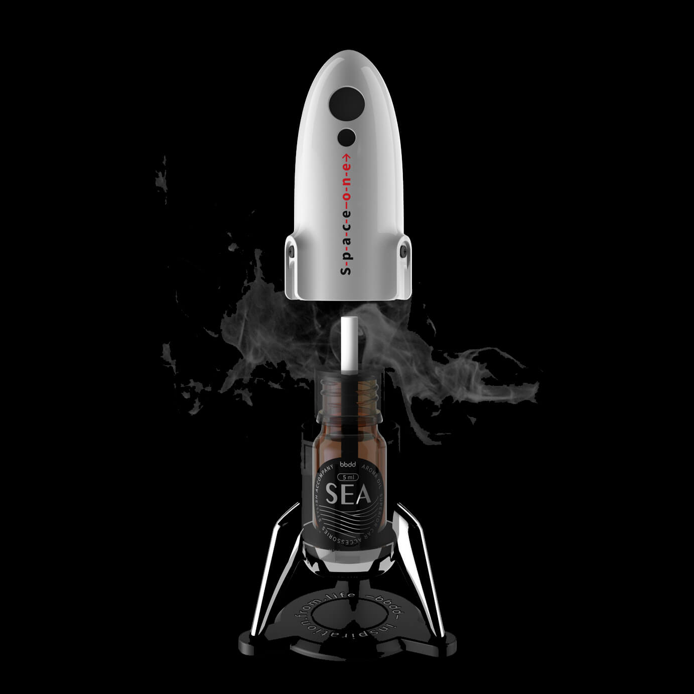 EVAAM Rocket Shaped Air Freshener for Tesla Accessories - EVAAM