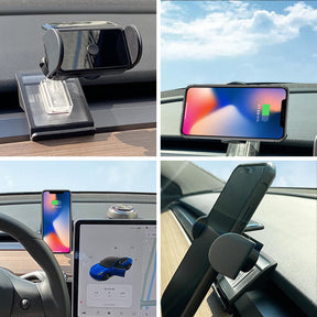 Solar Phone Holder for Model 3/Y Accessories - EVAAM