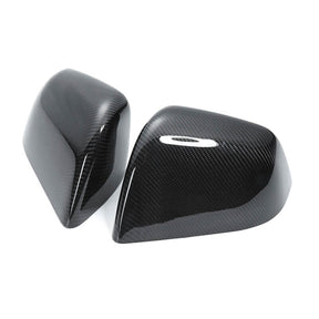 EVAAM Gloss Real Carbon Fiber Mirror Cover for Model Y 2020-2022 - EVAAM