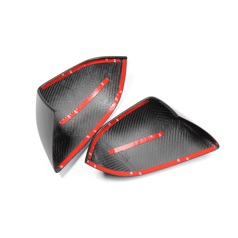 EVAAM Matte Real Carbon Fiber Mirror Cover for Model Y 2020-2022 - EVAAM